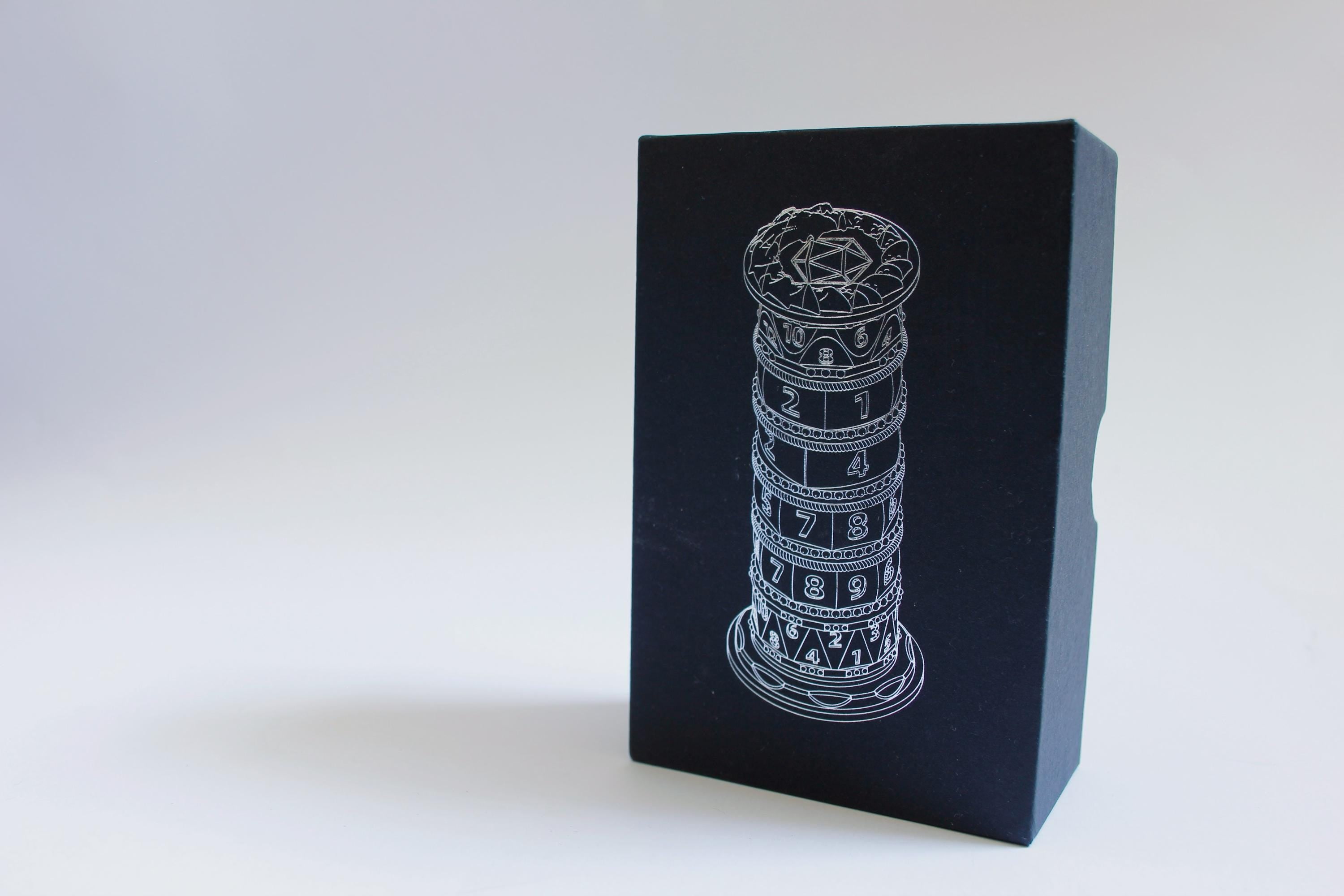 Rotating Dice Tower Spinner DnD Dice Roller Tabletop RPG Accessory Dungeon Master Tool Unique Dice Alternative