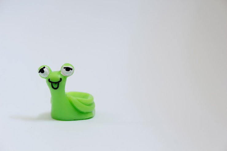 Green Snail D20 Dice Holder